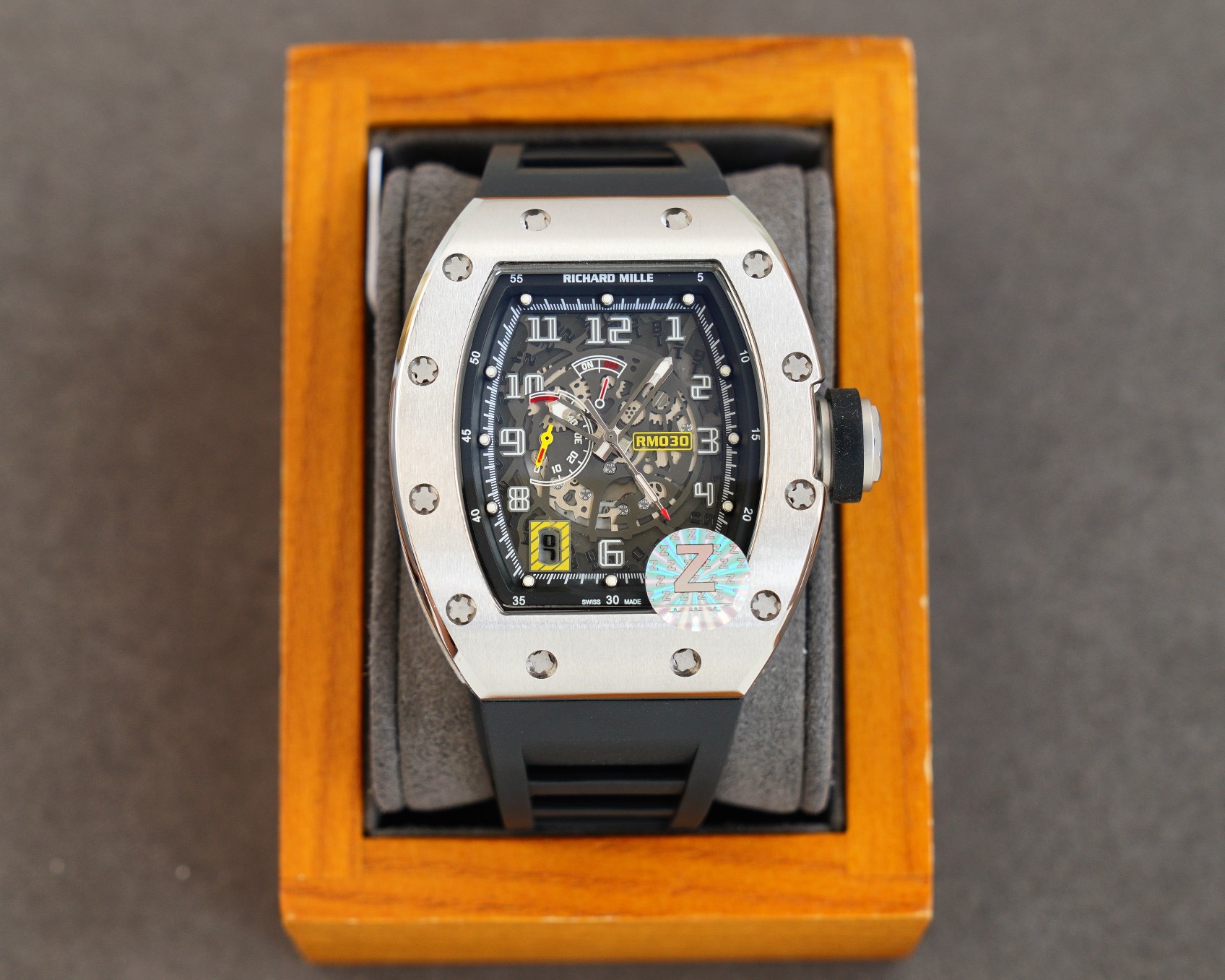 Richard Mille RM030 Titanium Skeletonized Automatic Declutchab