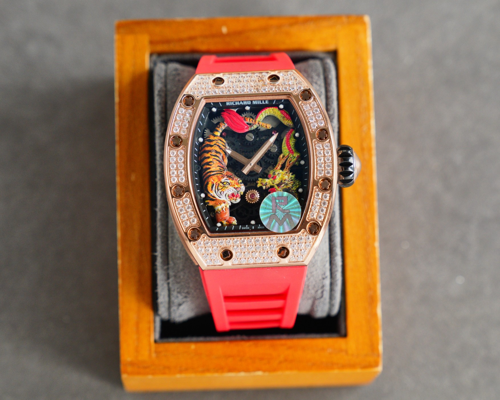 Richard Mille Tourbillon Tiger And Dragon RM51-01