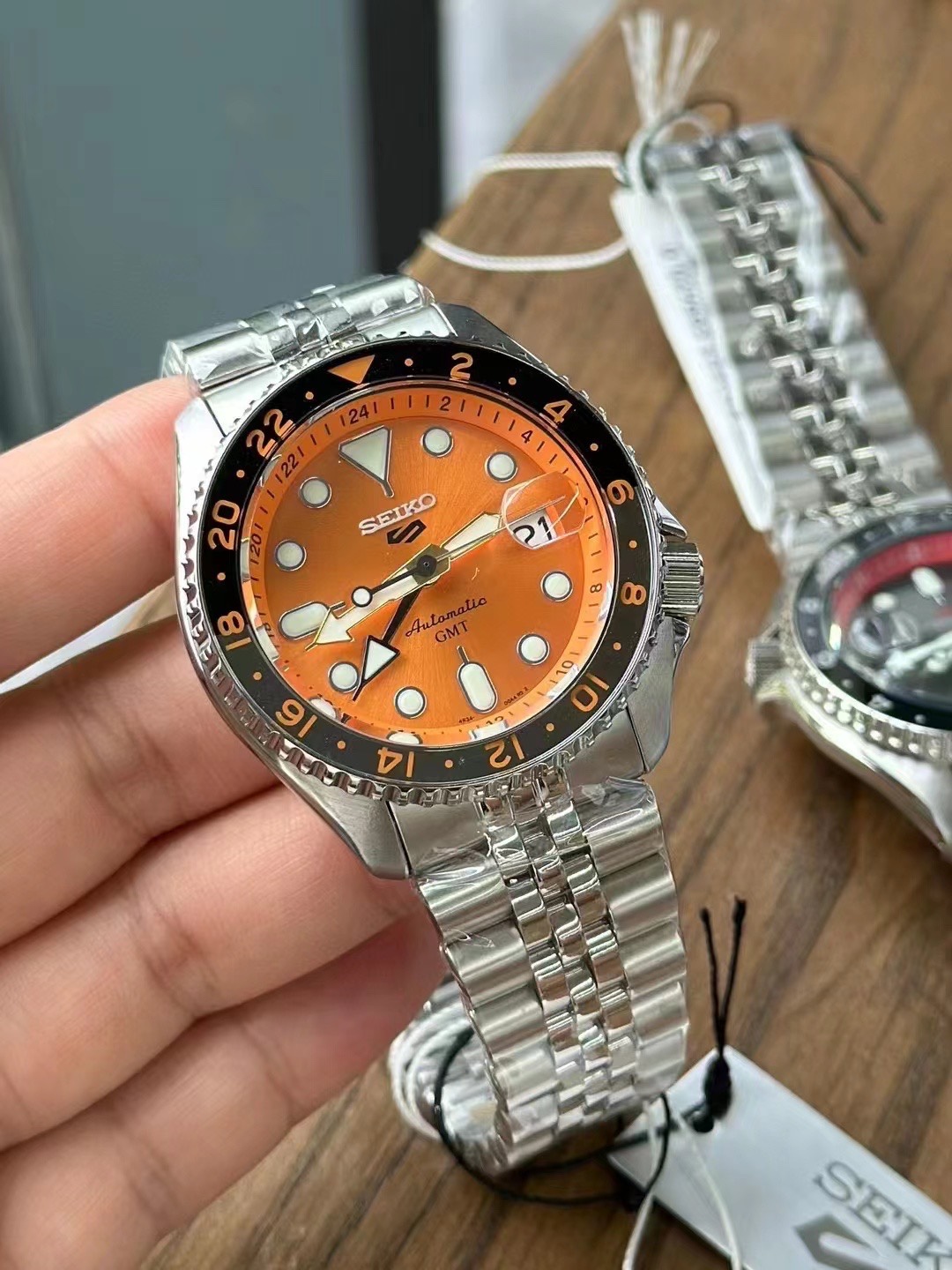 Seiko 5 Sports SKX Series GMT Orange SSK005KC 4R34-00A0