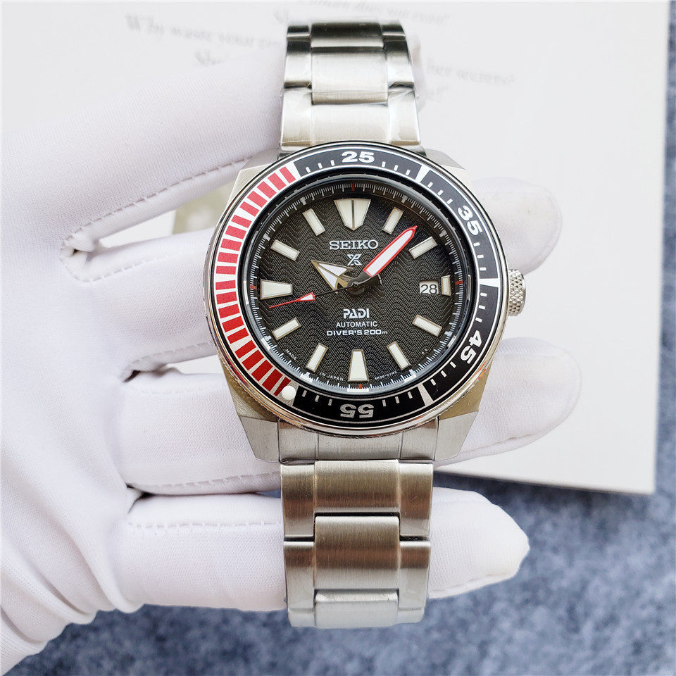 Seiko Men’s Prospex Special PADI Edition Samurai Black Dial