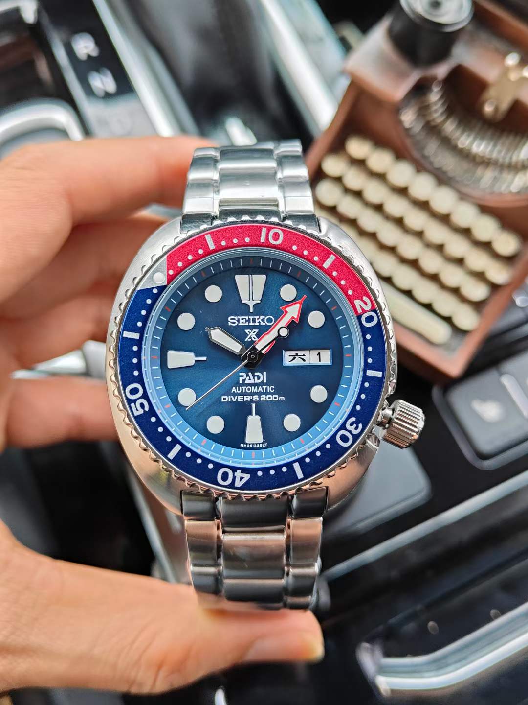 SEIKO PROSPEX Turtle PADI Edition Diver’s 200M Automatic