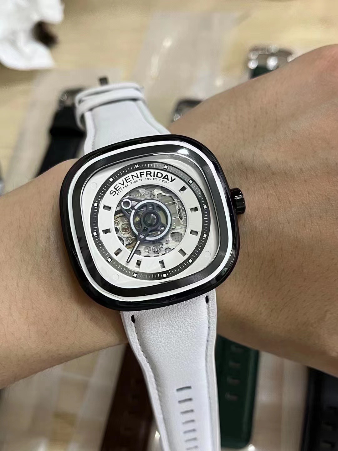 SevenFriday White-T Watch T1/05 Men’s White