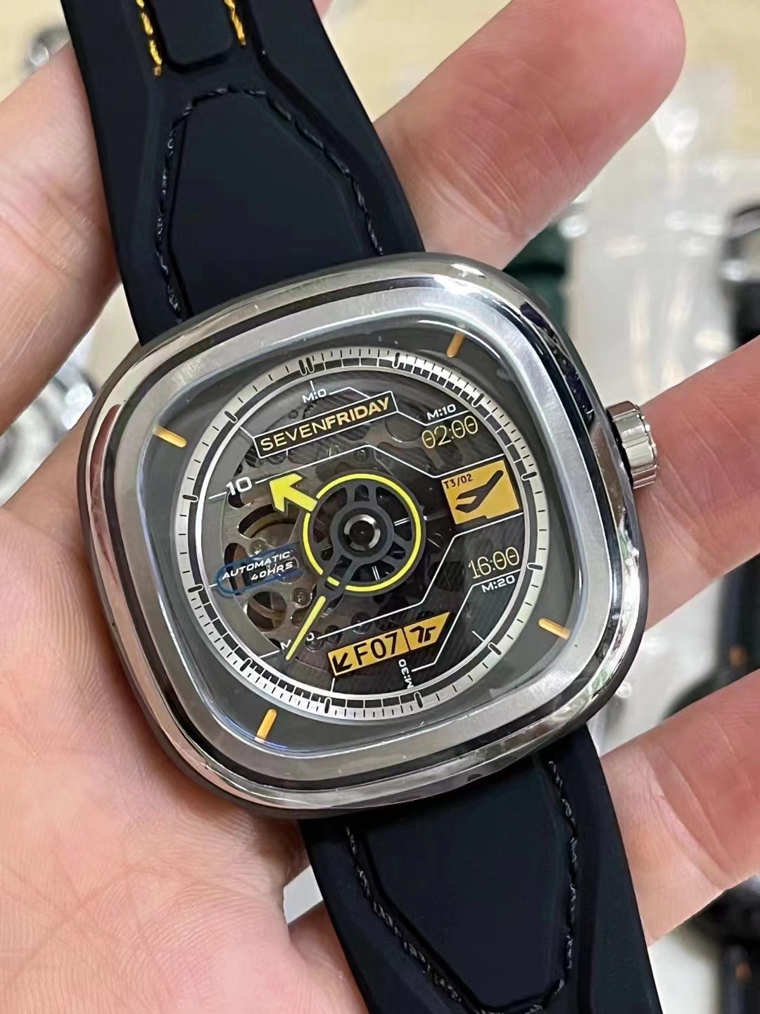 Seven Friday Runway 07 Sf-T3 Mechanical Automatic Watch