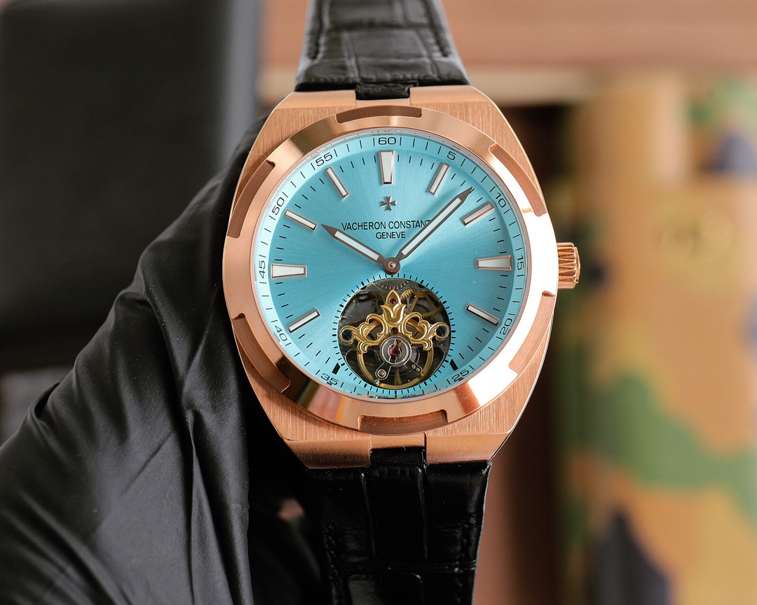 Vacheron Constantin Overseas Tourbillon blue Dial
