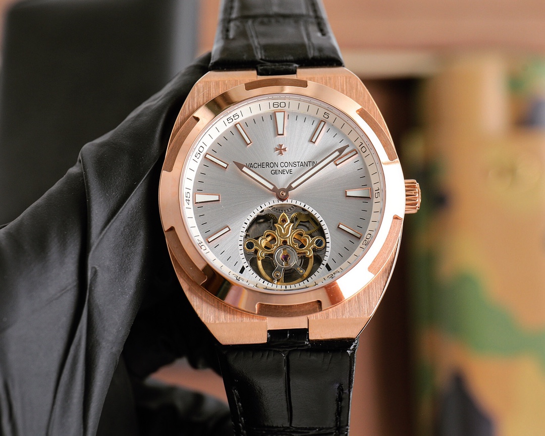 Vacheron Constantin Overseas Tourbillon gray Dial