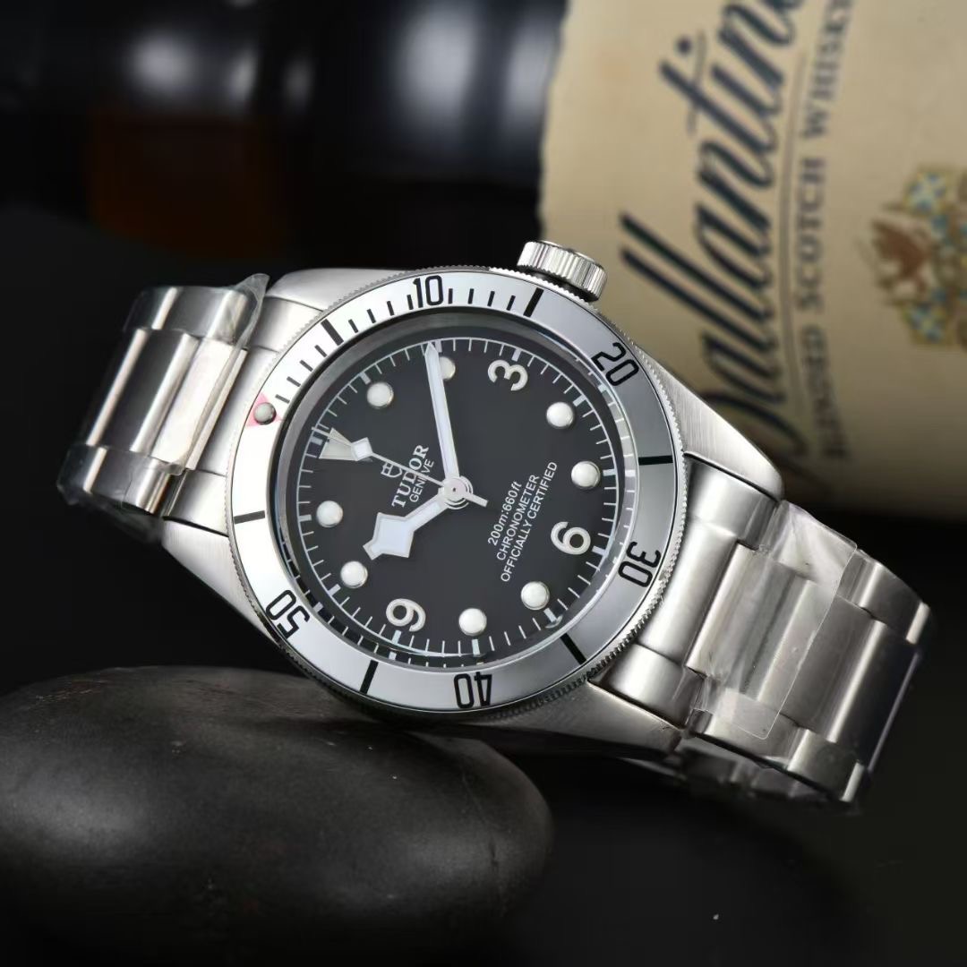 Tudor Black Bay 41mm Steel Bezel w/ Box & Papers M7973