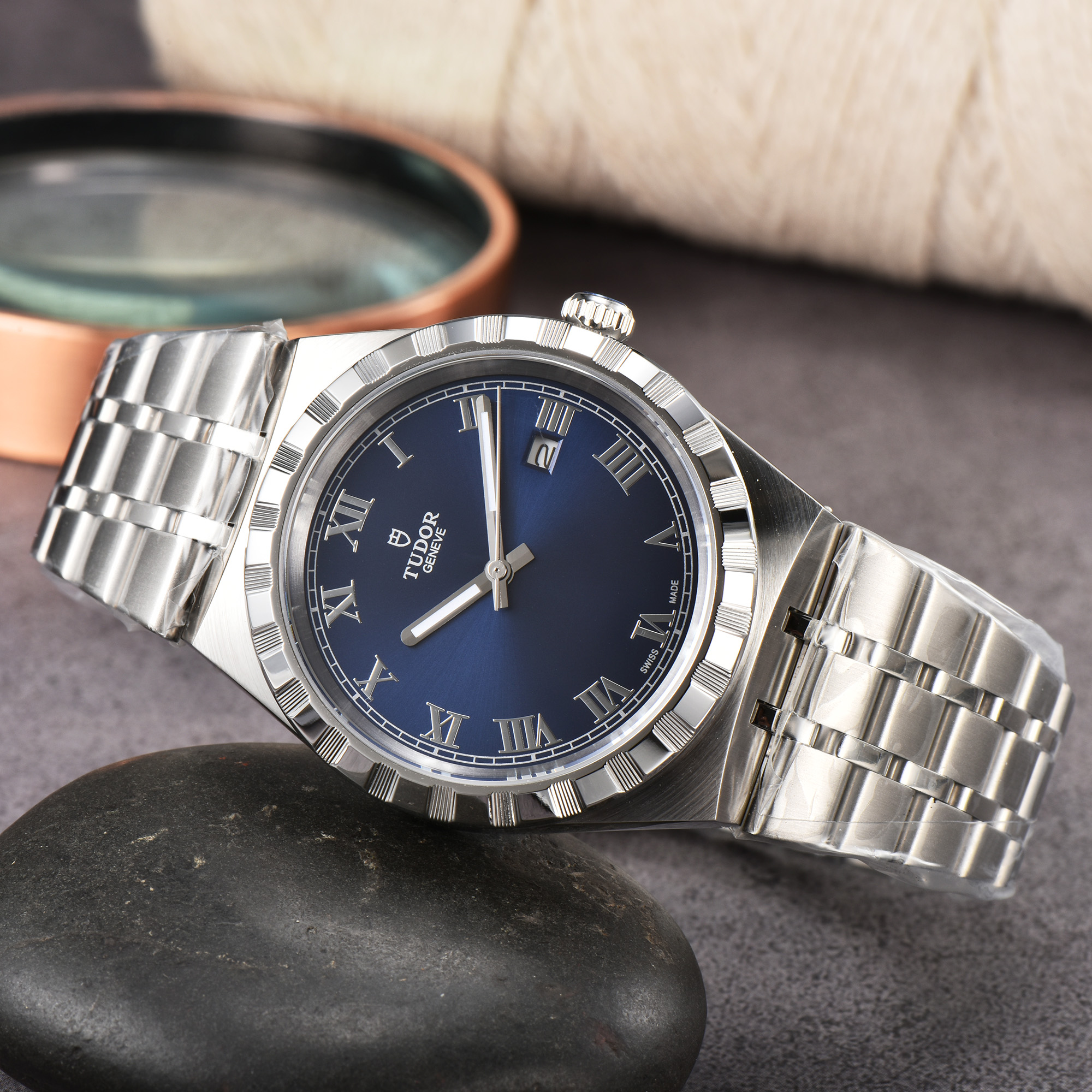 Tudor Royal Automatic Blue Dial Stainless Unisex Watch