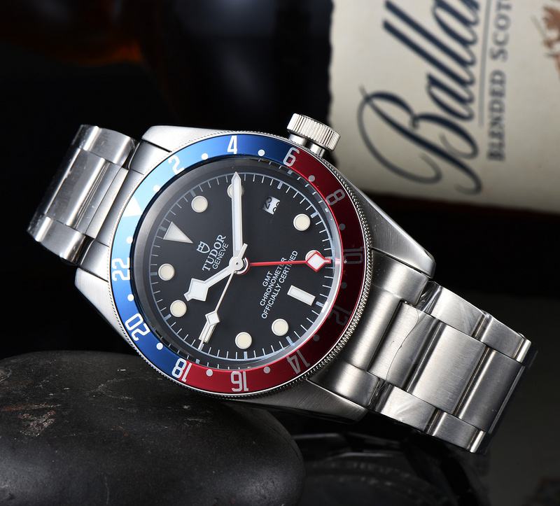 Tudor Heritage Black Bay GMT Steel Black Dial Automatic Men