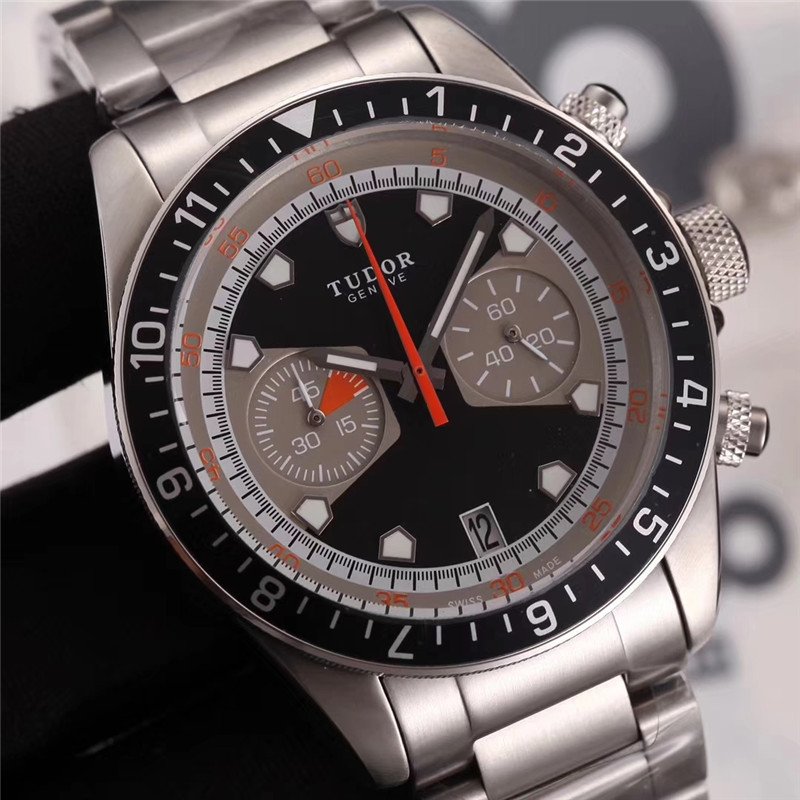TUDOR Heritage 70330N dia black gray