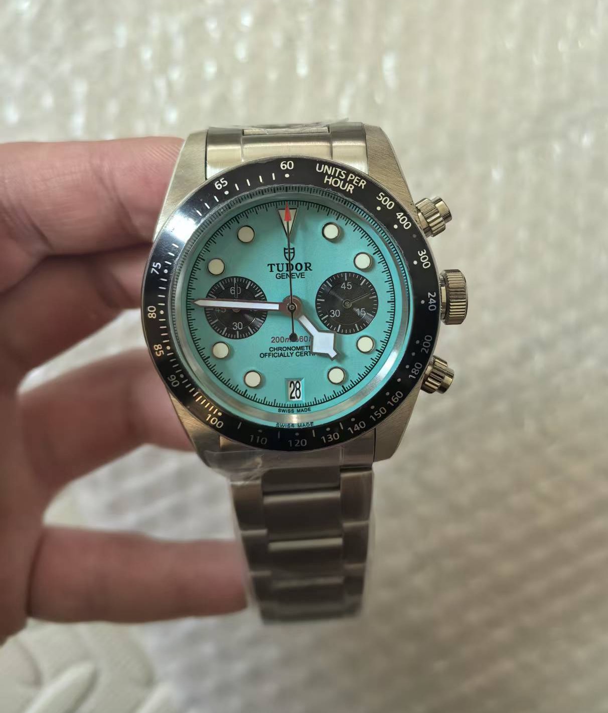 TUDOR Black Bay Chrono watch – m79360n-0014 blacknumber border