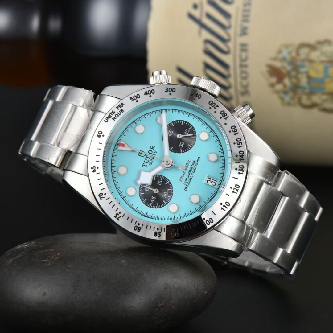 TUDOR Black Bay Chrono 79360N Stainless Stee blue dial