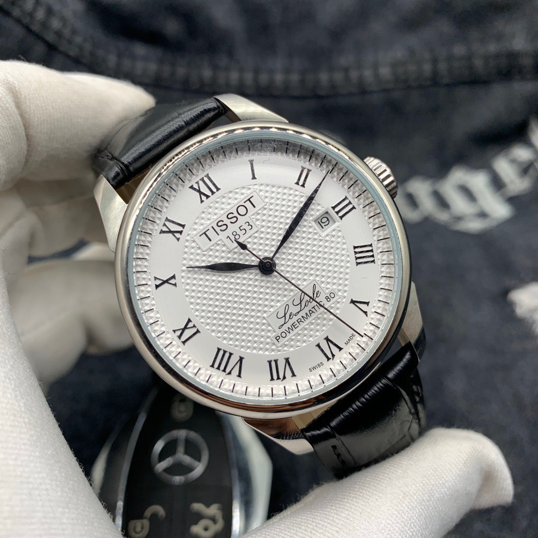 TISSOT Lelock Series Mechanical Men’s Watch White