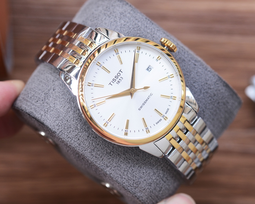 Tissot Classic Dream Automatic Silver Dial Two-tone Men’s