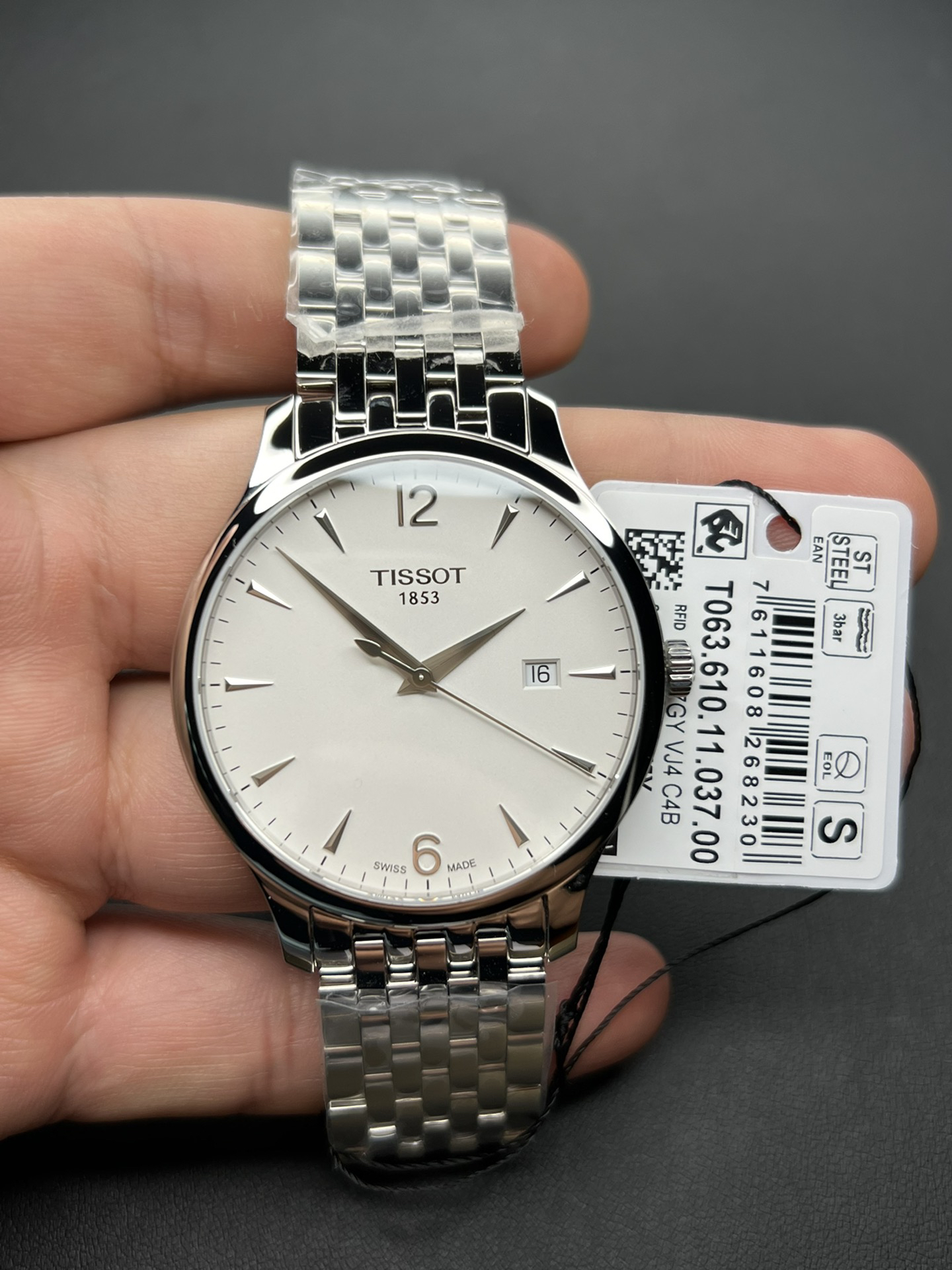 Tissot Tradition Quartz Watch 42mm – T063.610.11.037.00