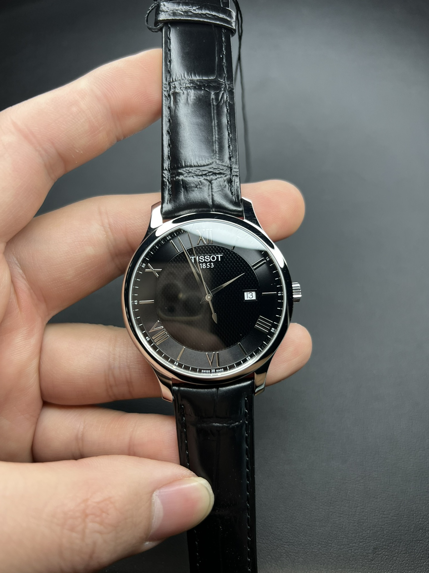 Tissot Tradition | Model T0636101605800  black dia