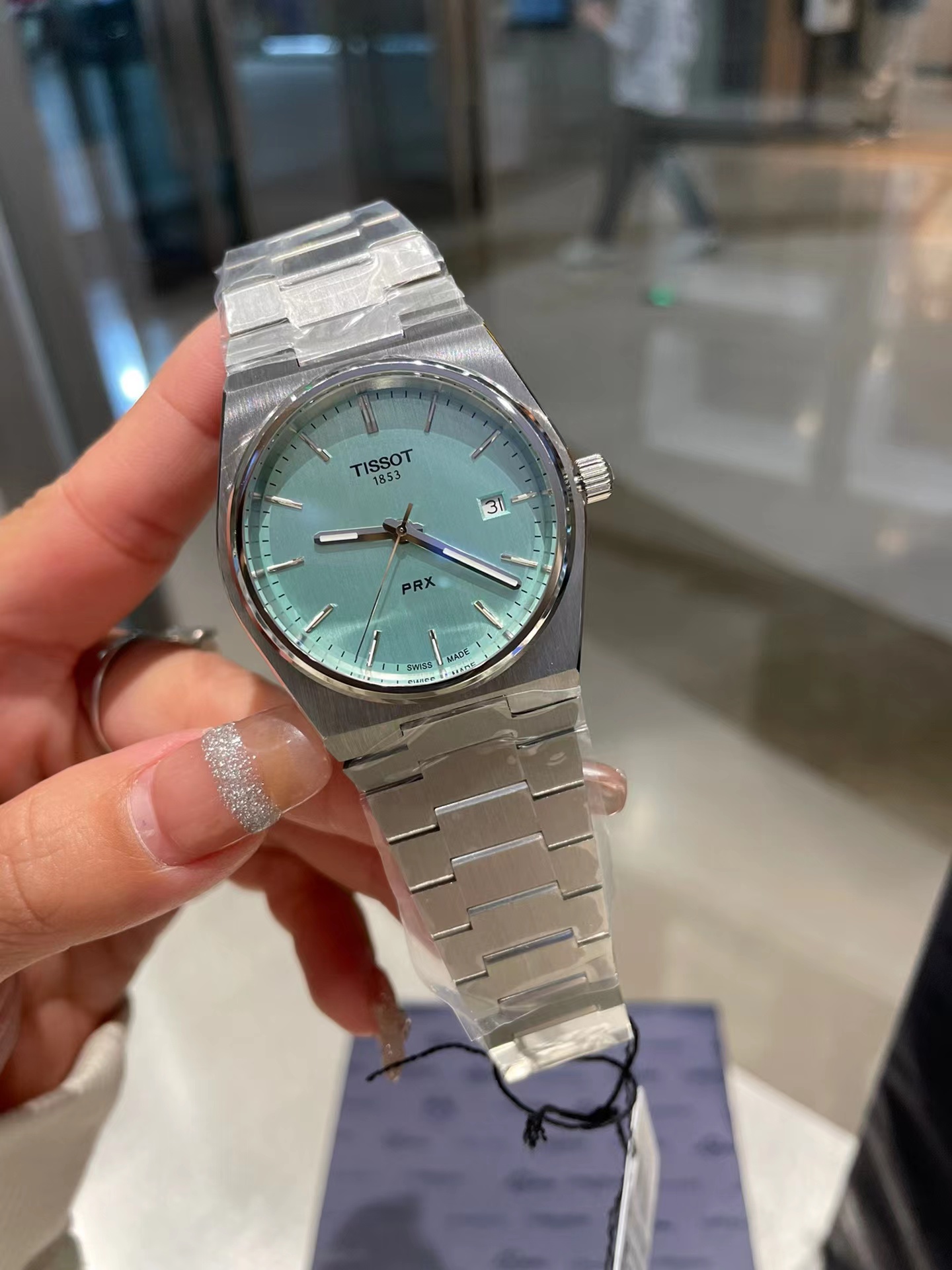 Tissot PRX 40mm Light Green Dial Watch – T137.410.11.091.01 |