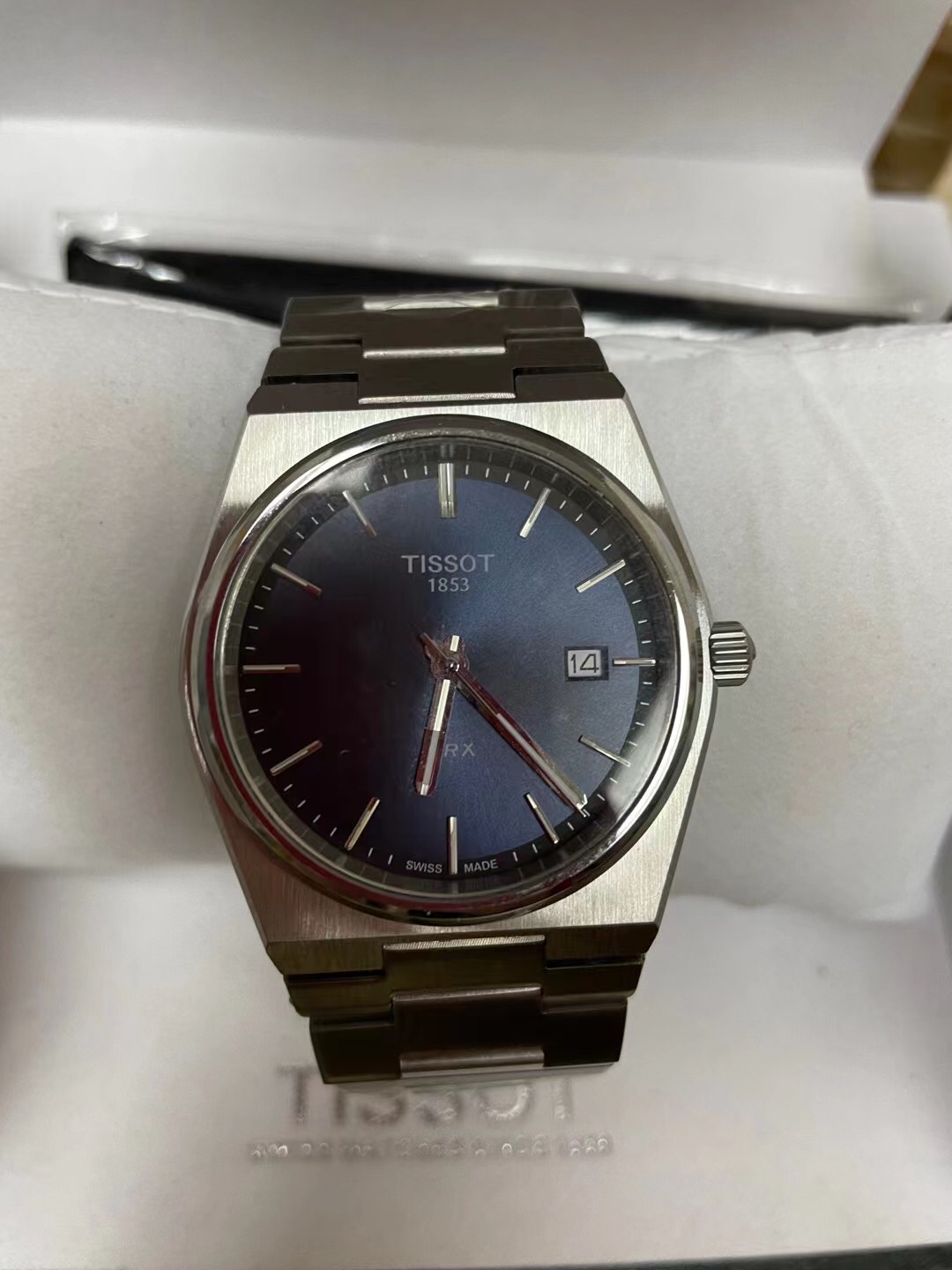 Tissot PRX Blue Dial Stainless Steel Men’s SWISS Quartz