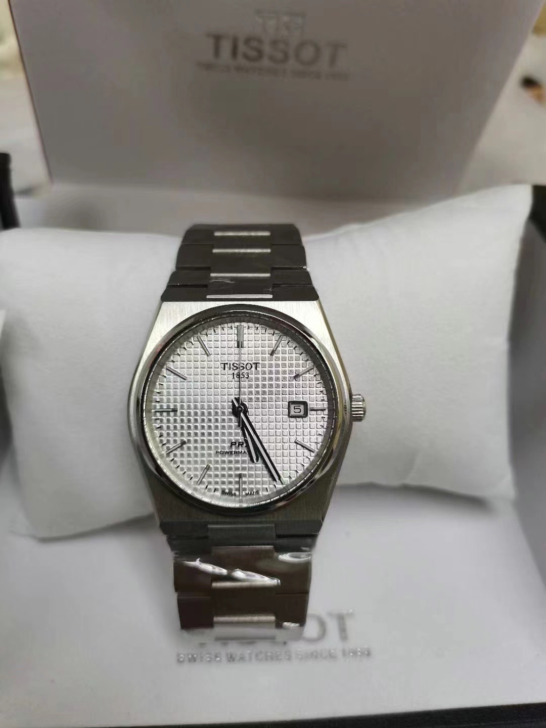 Tissot PRX Powermatic 80 Ice white Dial Men’s Watch