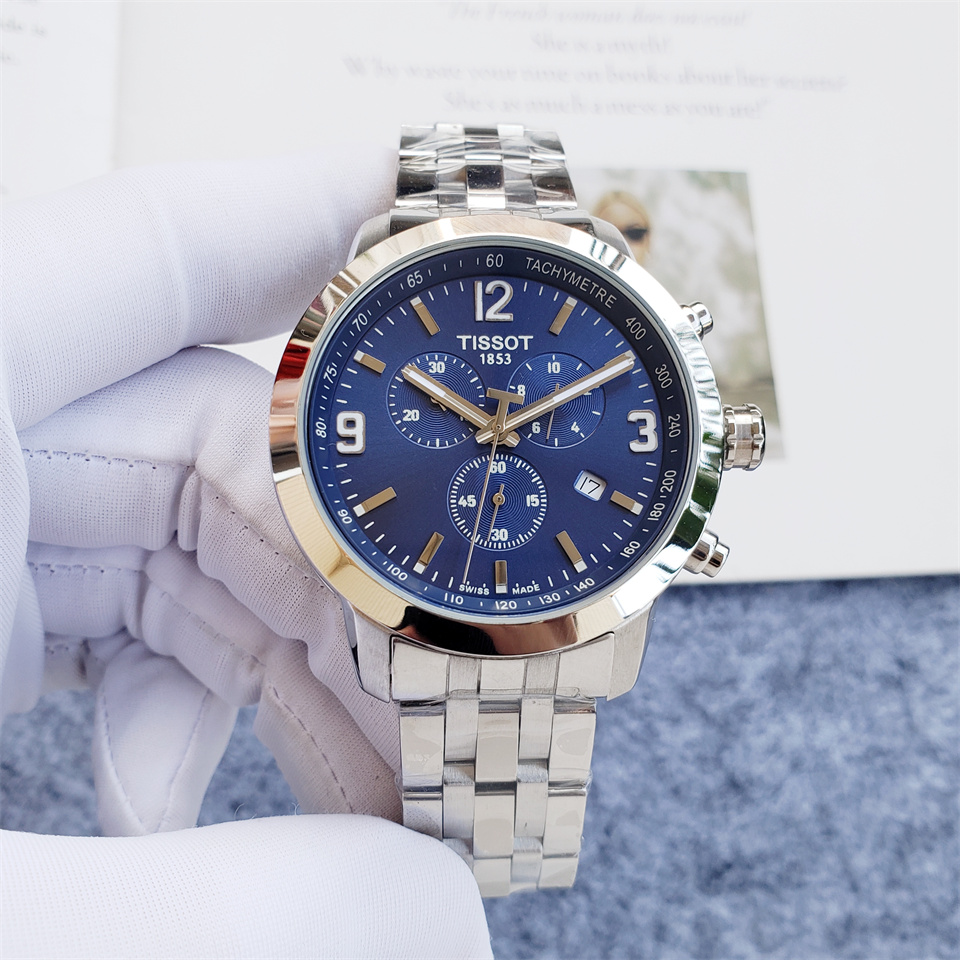 NEW TISSOT T055.417.11.047.00 PRC 200 Chronograph Men’s Watch 5 YR WARRANTY