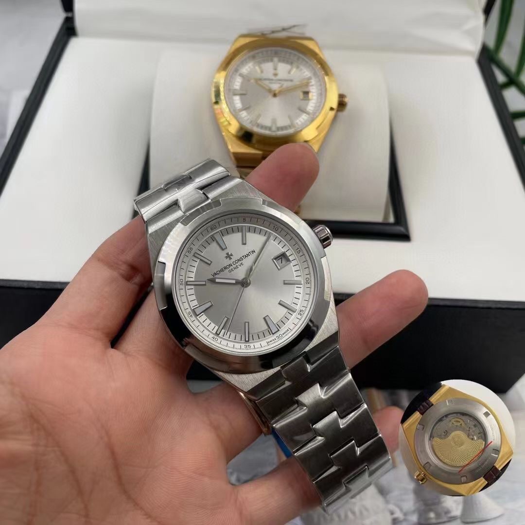 Vacheron Constantin Overseas PAPERS Steel Silver 41mm