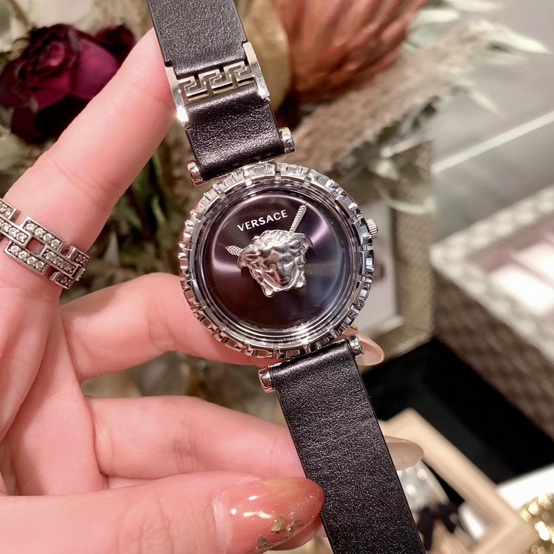 Versace Medusa Heritage 38mm |  purple dial