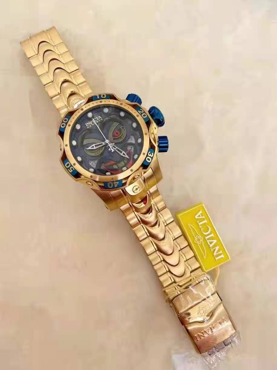 INVICTA Gent’s Wristwatch gold strap