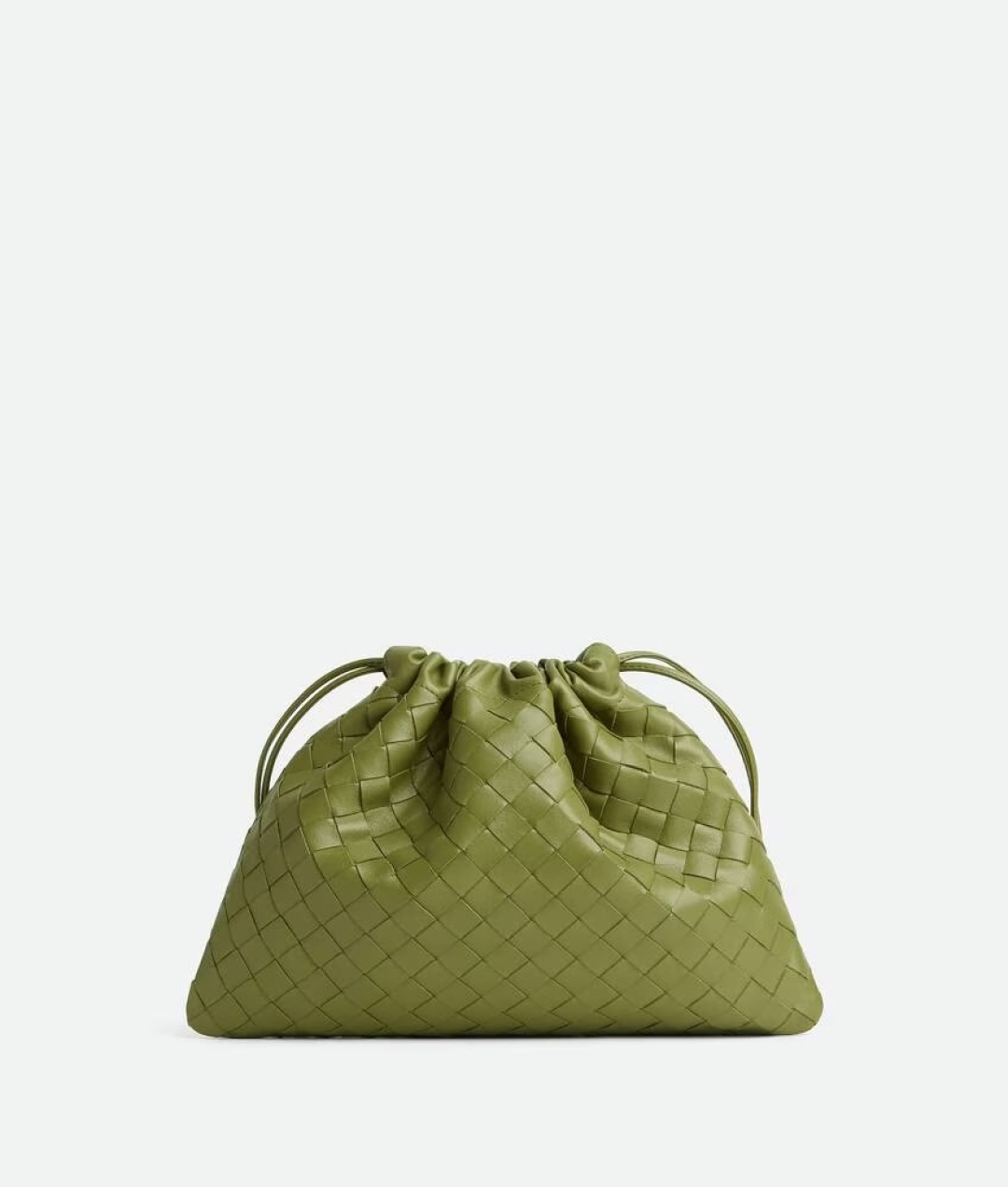 Bottega Veneta  Intrecciato leather shoulder bag in green – Bottega Veneta